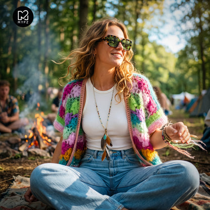 Häkelanleitung - MYPZ Wildflower cardigan (ENG-NL-DE-FR-ES)