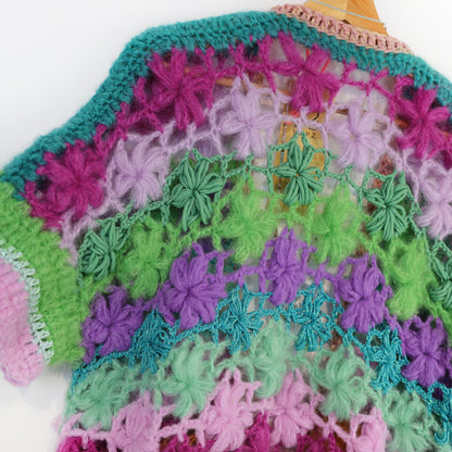 Häkelanleitung - MYPZ Wildflower cardigan (ENG-NL-DE-FR-ES)