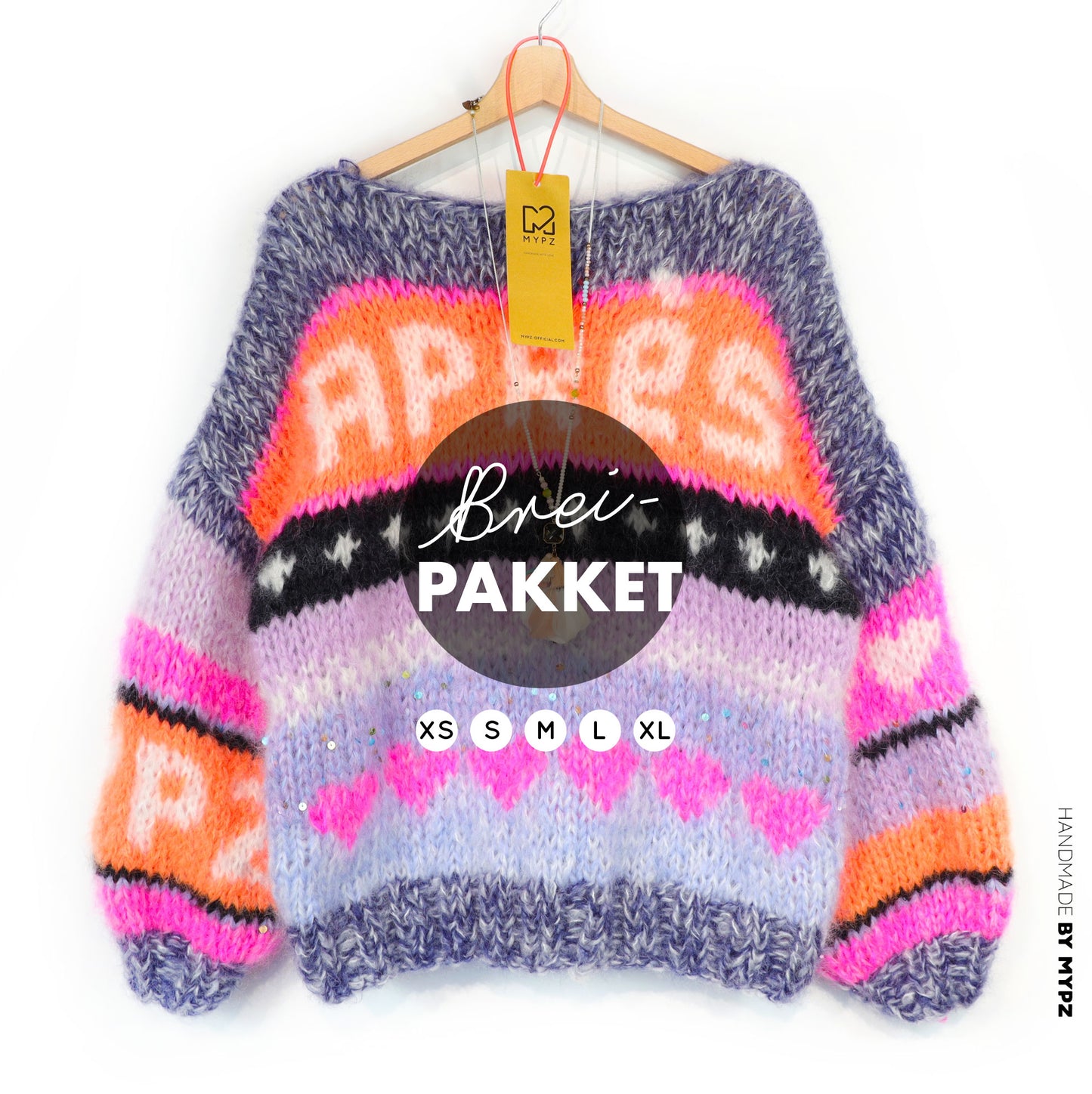 Strickset – MYPZ Chunky Mohair Pullover Après Ski no9 No.9 (ENG-NL-DE)