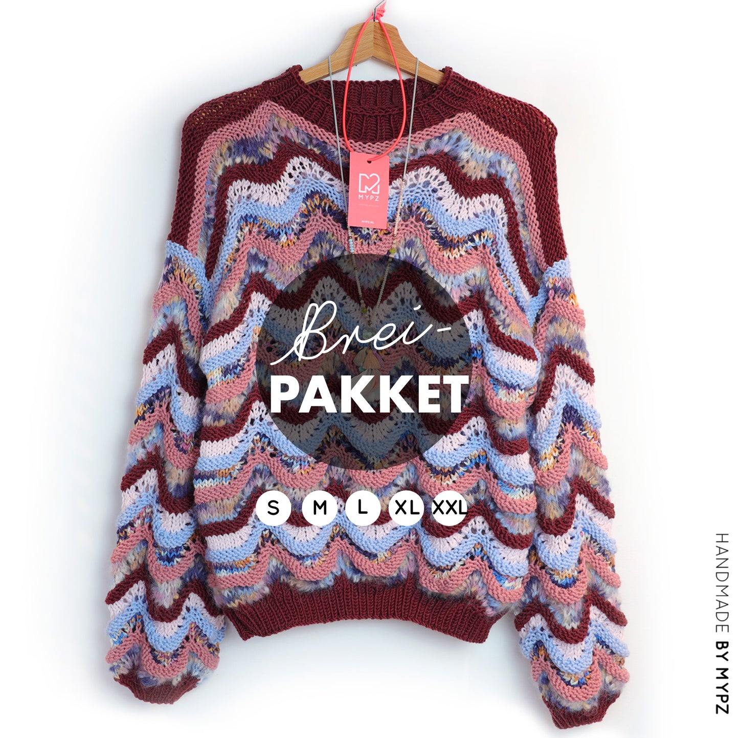 Strickset – MYPZ Wave Pullover Western No.6 (ENG-NL-DE)