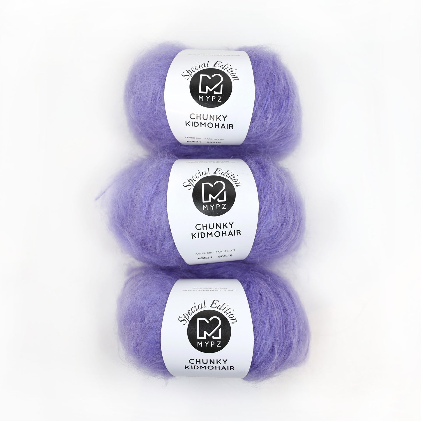 MYPZ Chunky Kidmohair DK Special Edition - Bright Purple