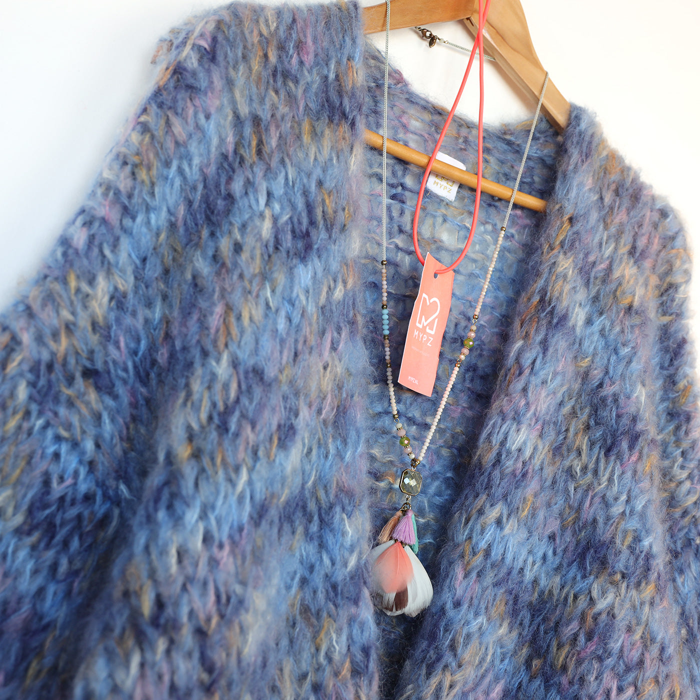 Knitting Kit – MYPZ Short Chunky Mohair Cardigan Western No.15 (ENG-NL-DE)