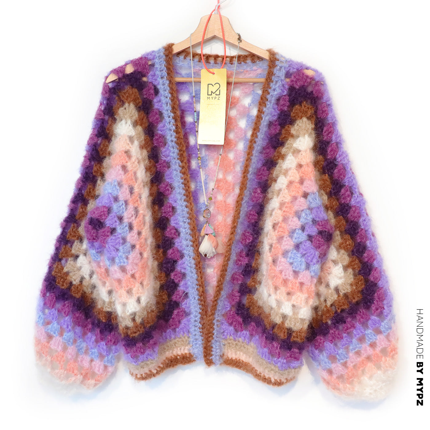 Häkelset - MYPZ Hexagon Cardigan Elise