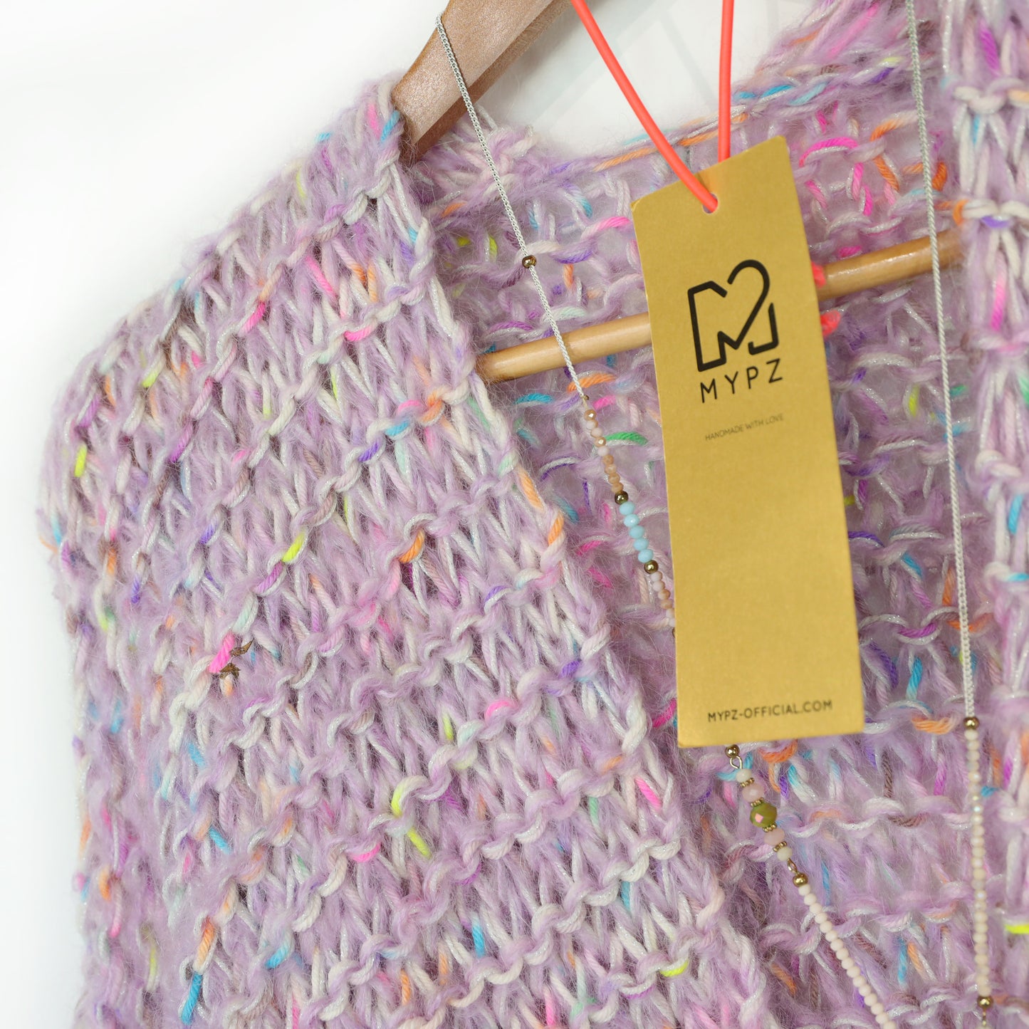 Strickset – MYPZ Chunky Mohair-Merino Cardigan Confetti Nights No.15 (ENG-NL-DE)