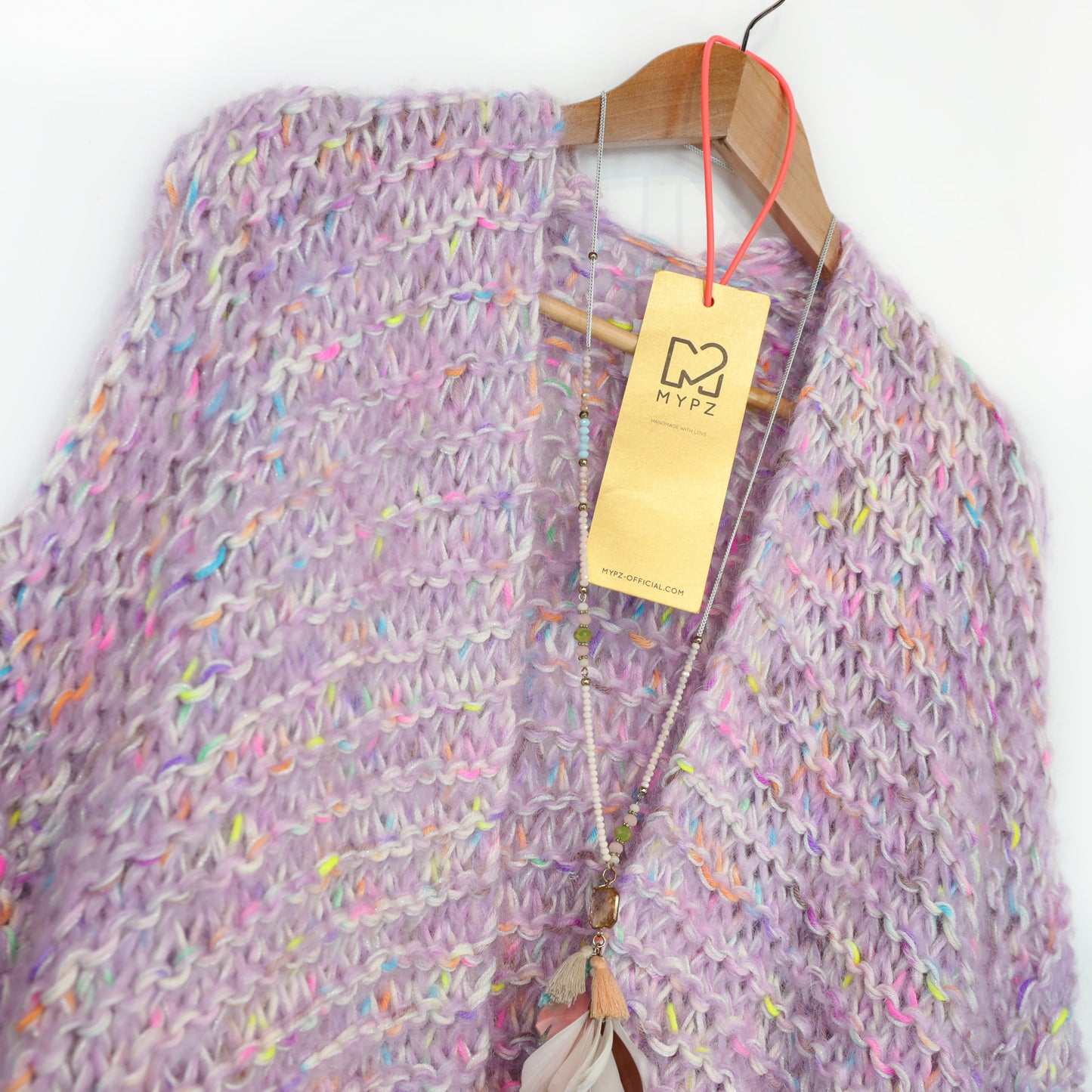 Strickset – MYPZ Chunky Mohair-Merino Cardigan Confetti Nights No.15 (ENG-NL-DE)