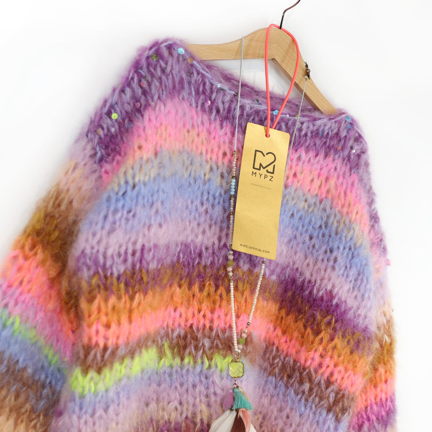 Strickanleitung – MYPZ Chunky Mohair Pullover Fairy Fluff No12 (ENG-NL-DE)