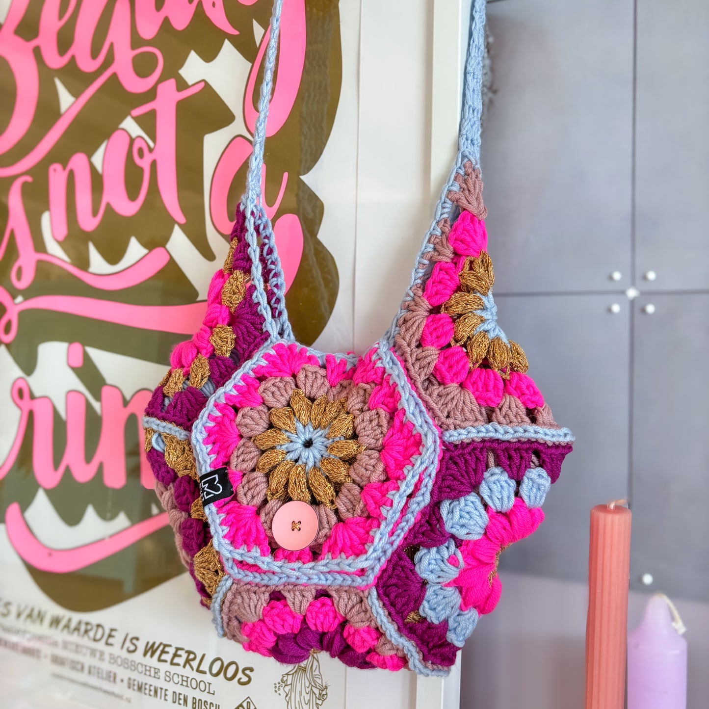 Häkelanleitung - MYPZ hexagon Tasche Everly (ENG-NL-DE)