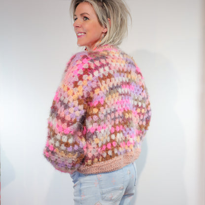 Häkelset - MYPZ Mohair Cardigan Pastel Bloom (ENG-NL-DE)