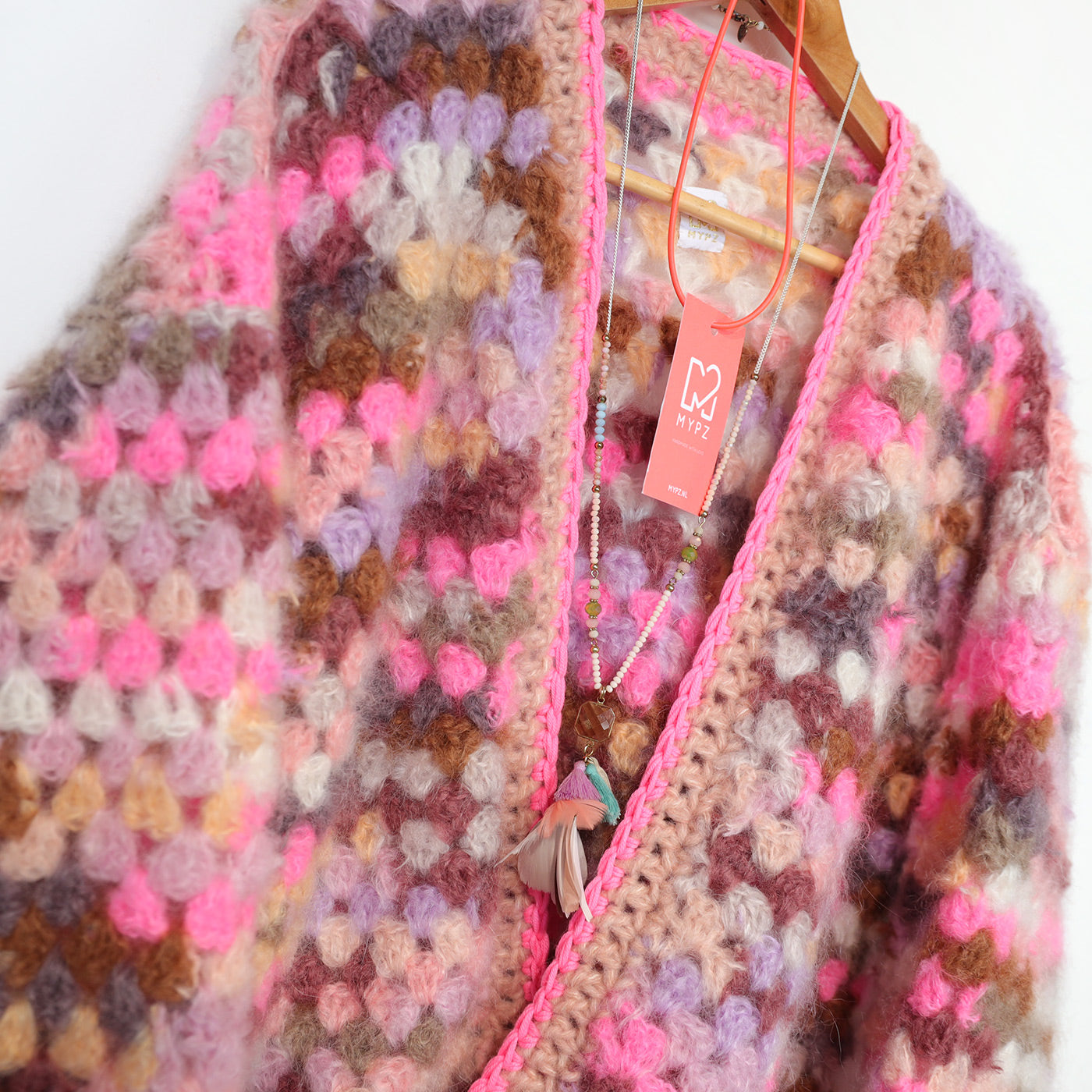 Häkelset - MYPZ Mohair Cardigan Pastel Bloom (ENG-NL-DE)