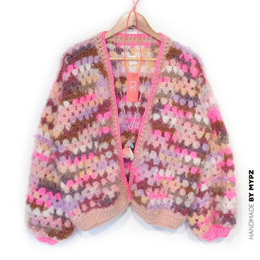 Häkelset - MYPZ Mohair Cardigan Pastel Bloom (ENG-NL-DE)