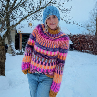 MYPZ Top-down-Pullover Boho Firefly