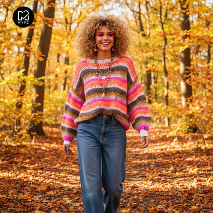 Häkelset – MYPZ Chunky Pullover Georgie (ENG-NL-DE)