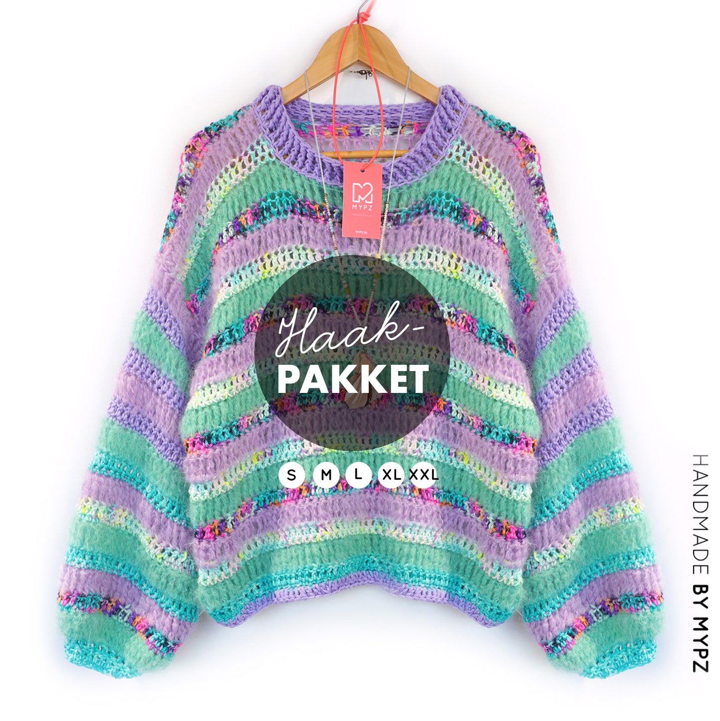 Häkelset – MYPZ Chunky pullover Archie (ENG-NL-DE)