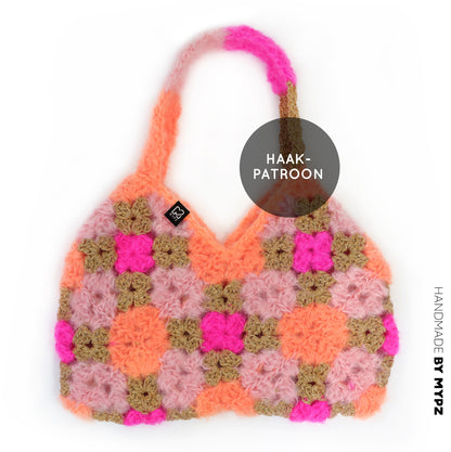 Crochet pattern - MYPZ Diamonds bag (ENG-NL-DE-FR-ES)