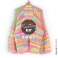 Knitting kit – MYPZ Light Mohair Cardigan Valentina No10 (ENG-NL)