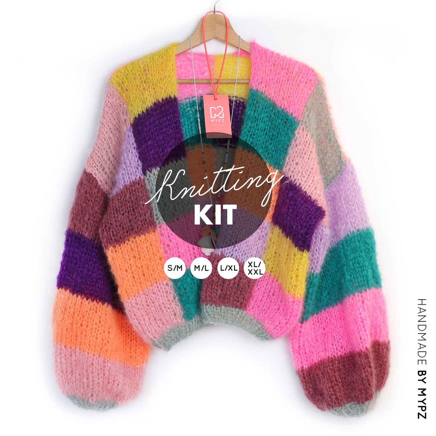 Strickset – MYPZ Kurze Mohair Cardigan Harper No10 (ENG-NL-DE)