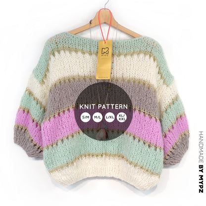 Strickanleitung – MYPZ Light Alpaca Top Clouds No10 (ENG-NL-DE-FR)