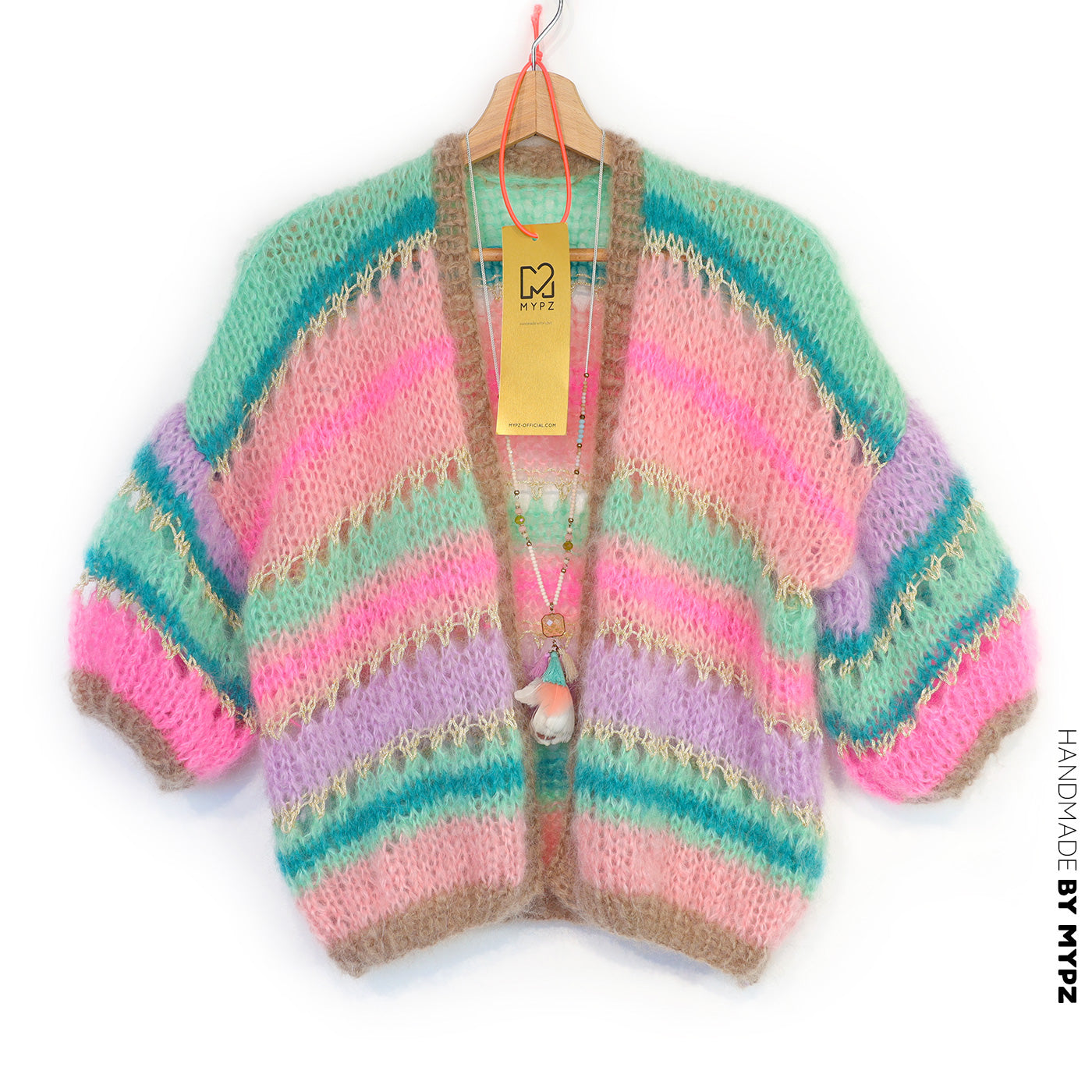 Strickset – MYPZ Light Mohair Cardigan Faby No10 (ENG-NL-DE)