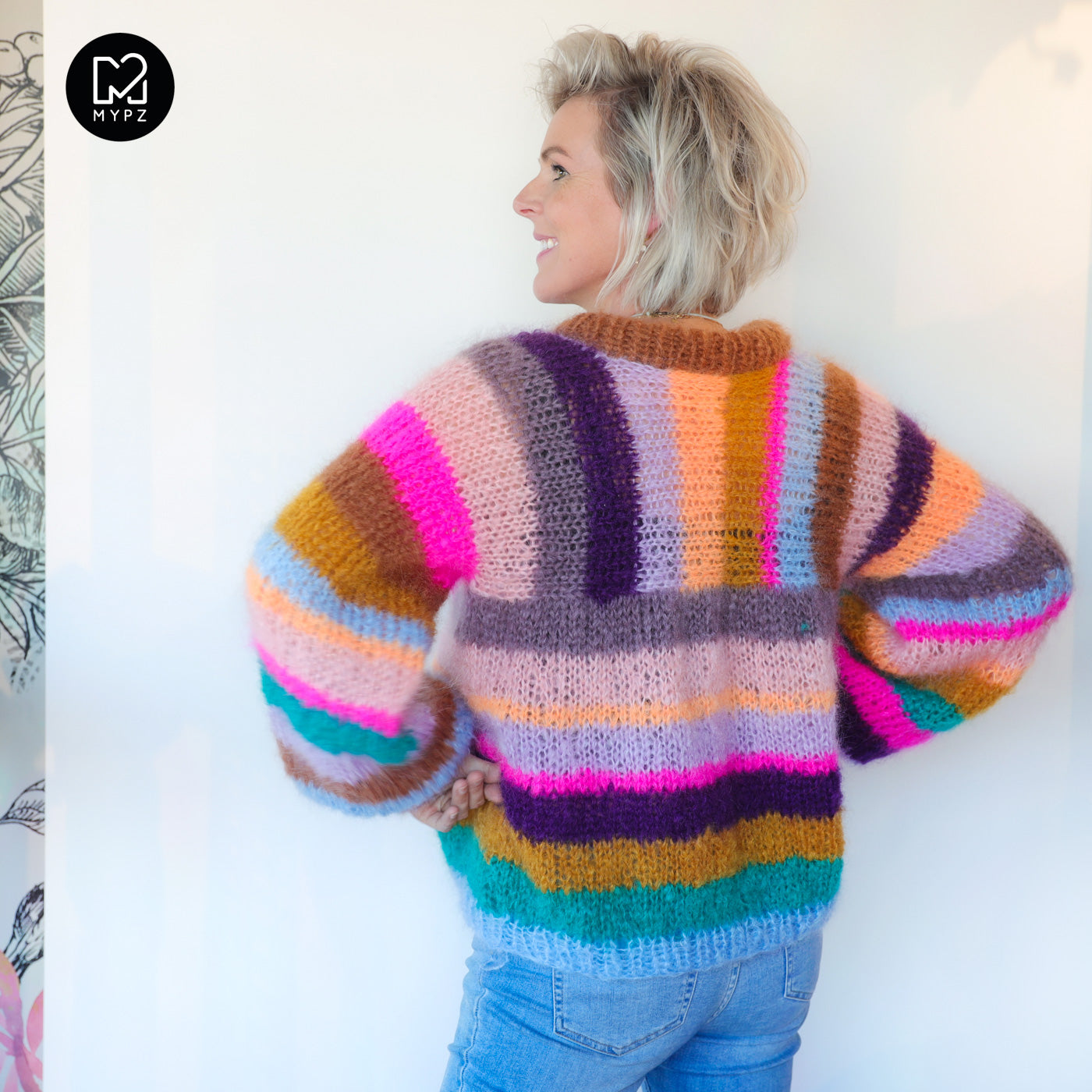 Strickanleitung – MYPZ Light Mohair Pullover Como No9 (ENG-NL-DE)