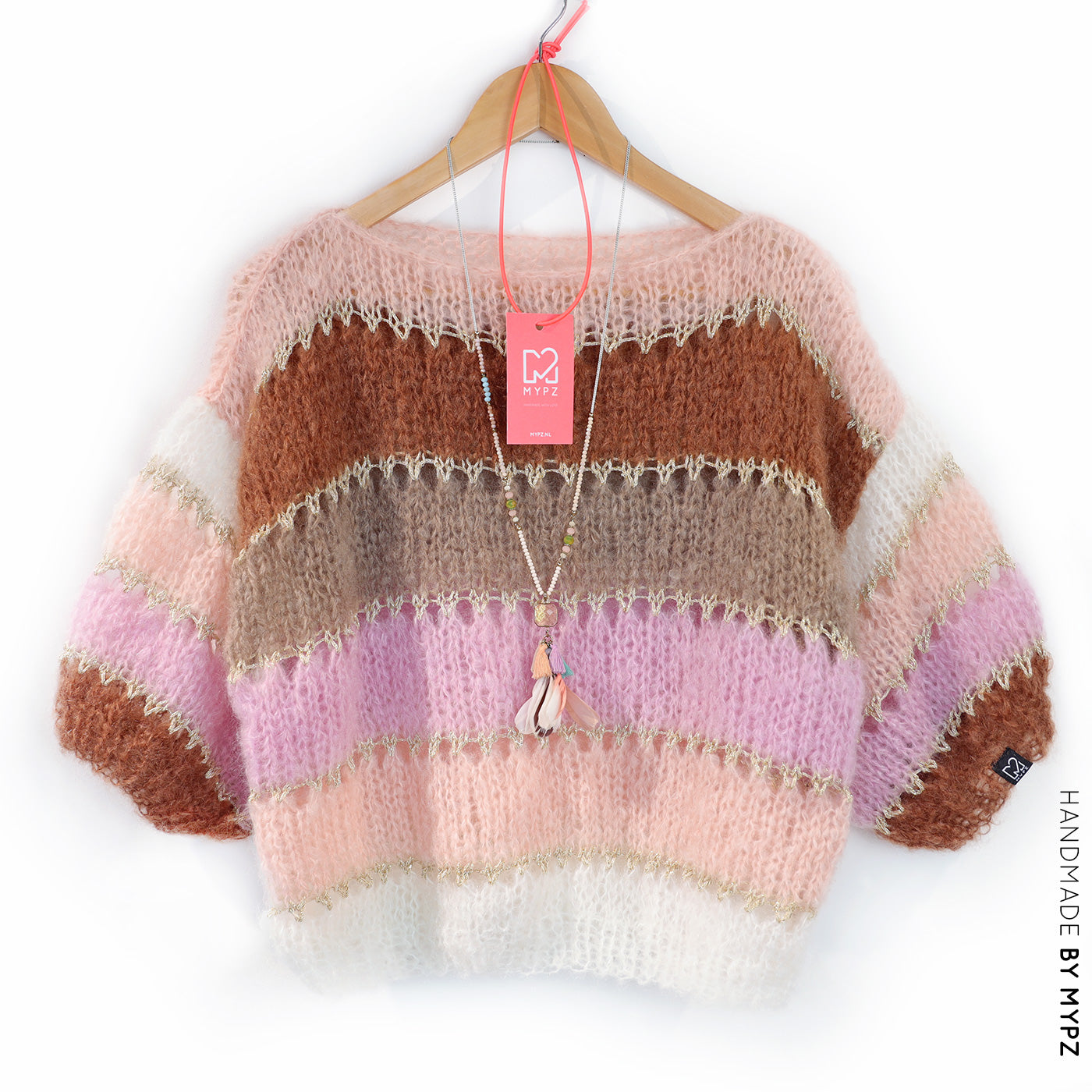 Strickset – MYPZ Light Mohair Top Sand No10 (ENG-NL-DE)