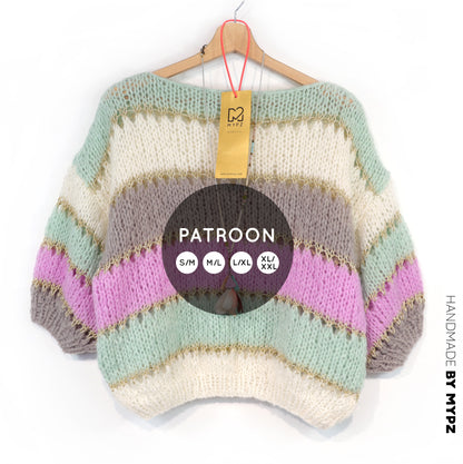Strickanleitung – MYPZ Light Alpaca Top Clouds No10 (ENG-NL-DE-FR)