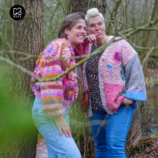 Häkelset - MYPZ 3D Granny Cardigan Mona (ENG-NL)