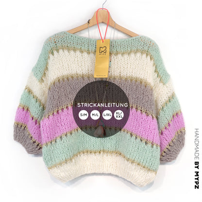 Strickanleitung – MYPZ Light Alpaca Top Clouds No10 (ENG-NL-DE-FR)
