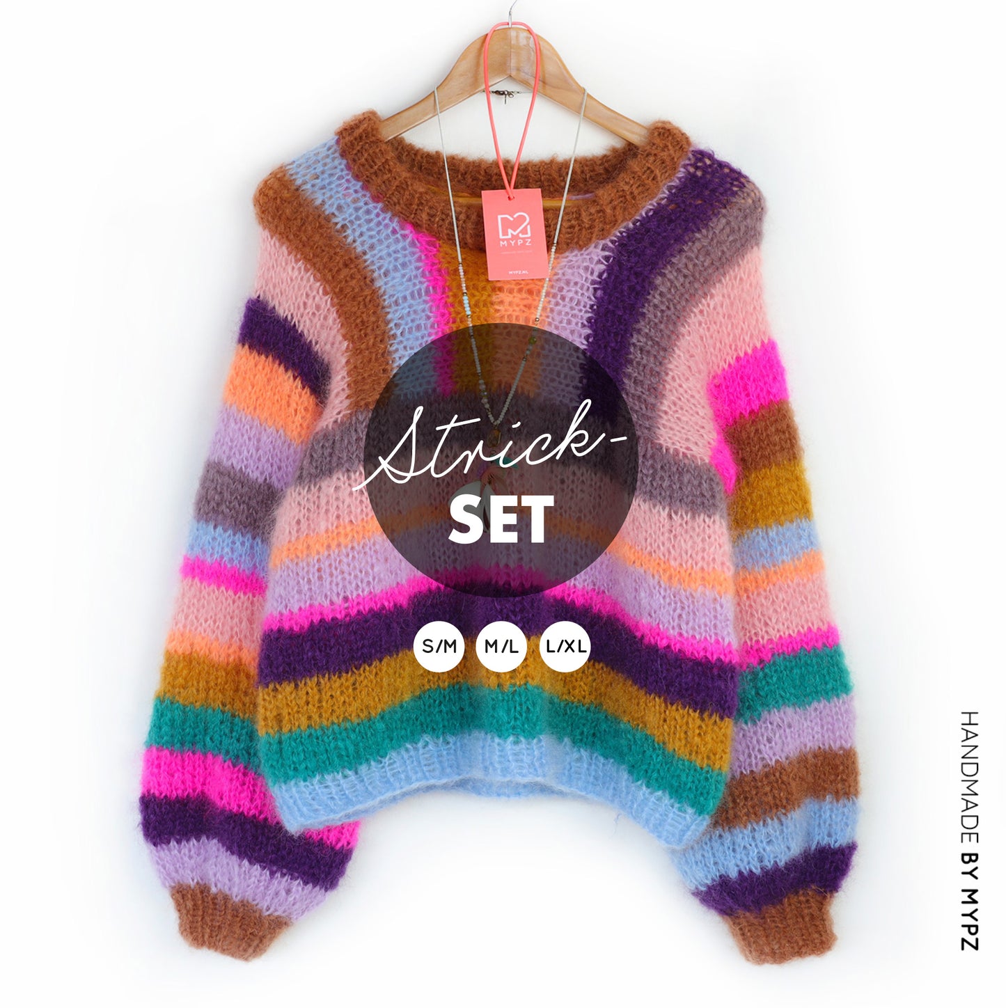 Strickset – MYPZ Light Mohair Pullover Como No9 (ENG-NL-DE)