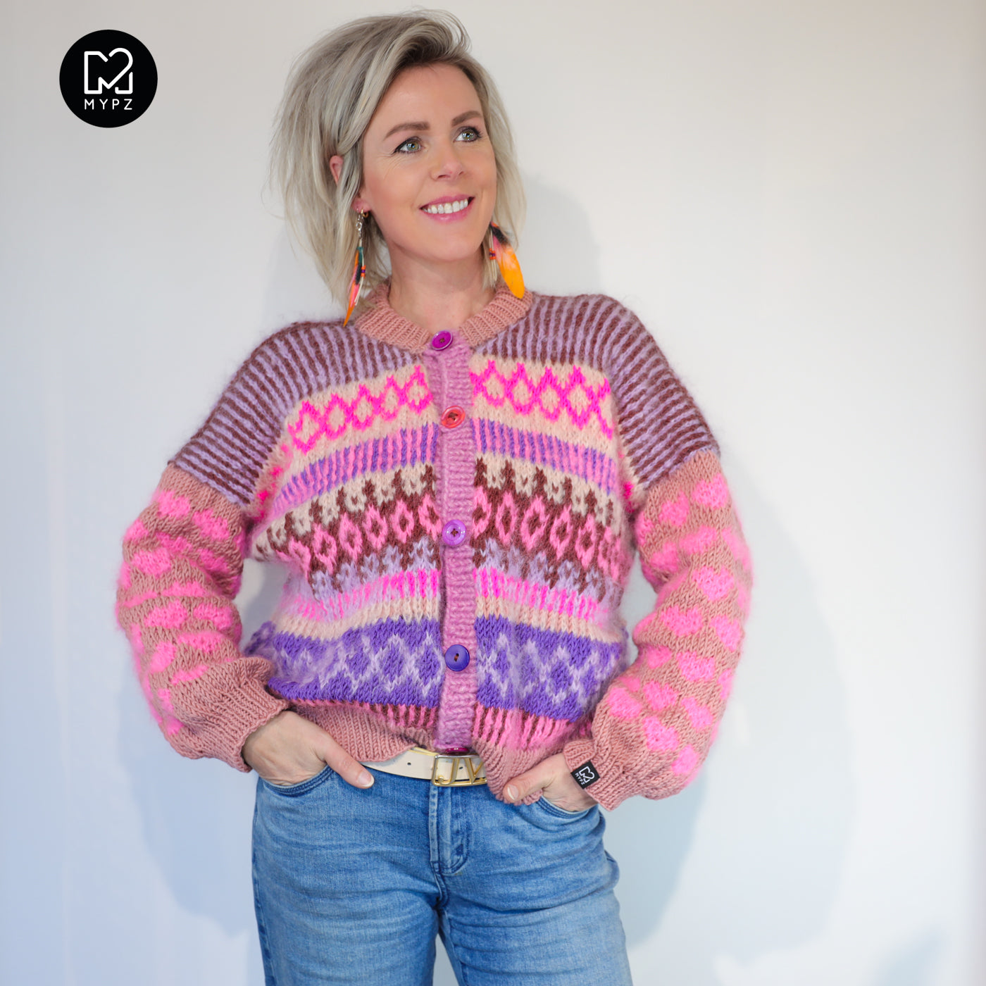 Strickanleitung – MYPZ Nordic Cardigan True Love No6 (ENG-NL-DE)