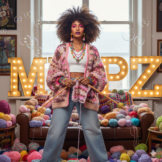 Häkelanleitung - MYPZ Mohair Cardigan Pastel Bloom (ENG-NL-DE)