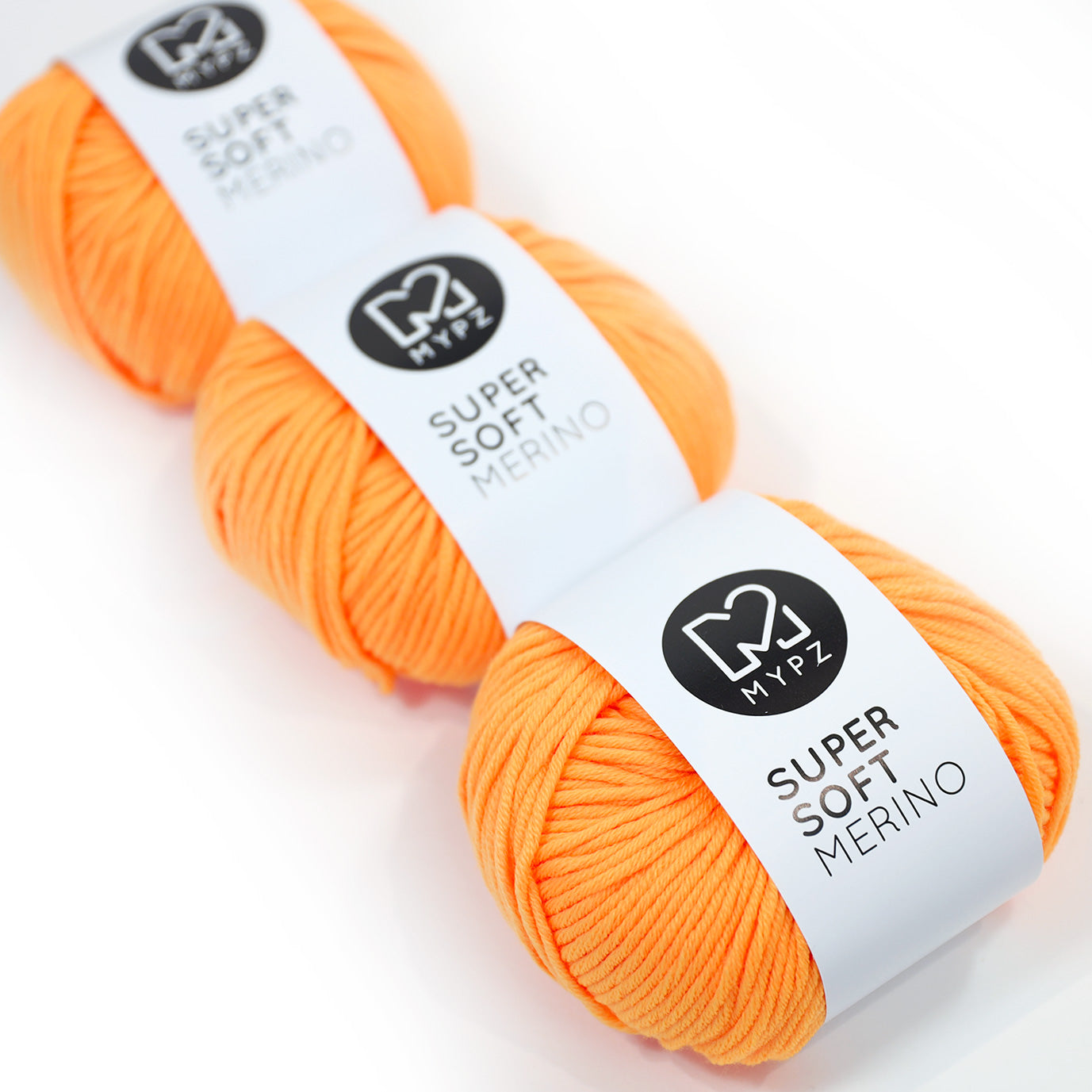 MYPZ Super Soft Merino - Sweet Orange