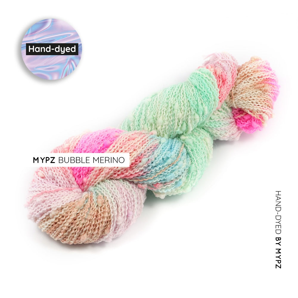 Garn –  Sock/Fingering – Bubble Merino