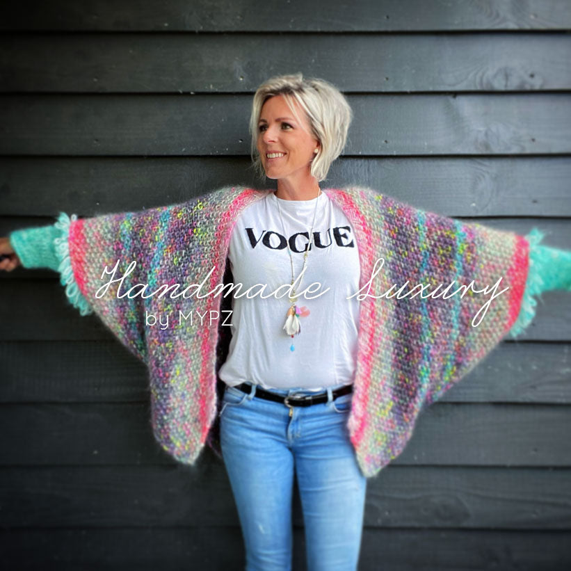 Knitted on sale loopy cardigan