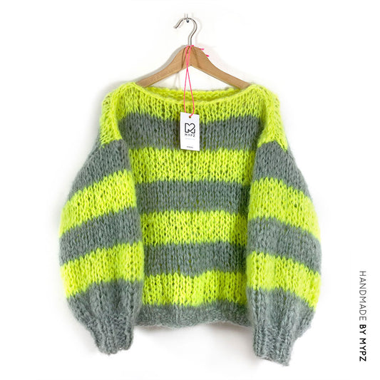 MYPZ basic chunky pullover Neon no15
