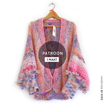 MYPZ breipatroon Loopy Love vest Sweet No9