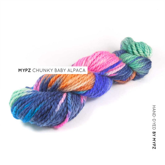 MYPZ Chunky Baby Alpaca Blue Magic