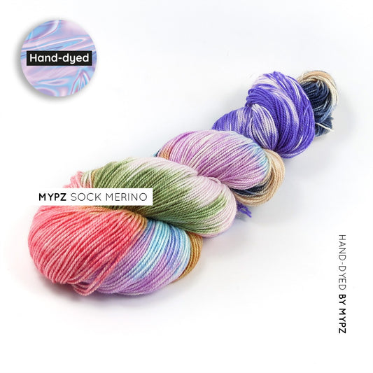 MYPZ Hand-dyed Sock Merino Vivienne